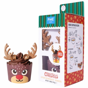 Cupcake Decorating Kit - Reindeers